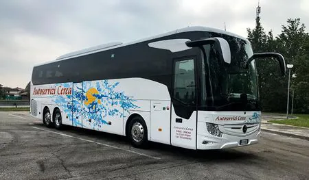 Noleggio pullman con conducente